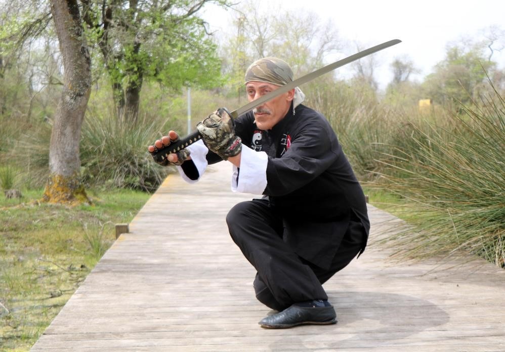 15 Doktoralı Türk Ninja Bilal Çelebi yaşayan efsane seçildi.