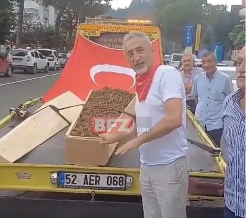 Fındık Üreticisinden Tabutlu Protesto