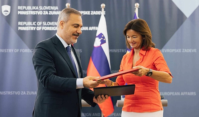 Türkiye ve Slovenya Arasında 3 Yıllık Stratejik Eylem Planı İmzalandı