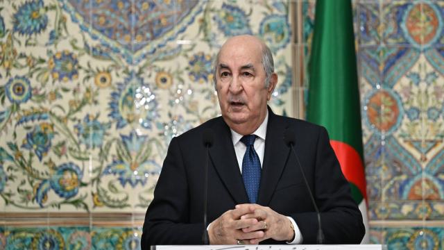 Cezayir’de Abdülmecid Tebbun’un yeniden cumhurbaşkanı seçildi