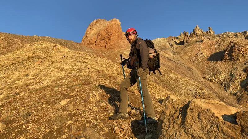 Erciyes Dağı’na 17 yılda 101 kez tırmandı