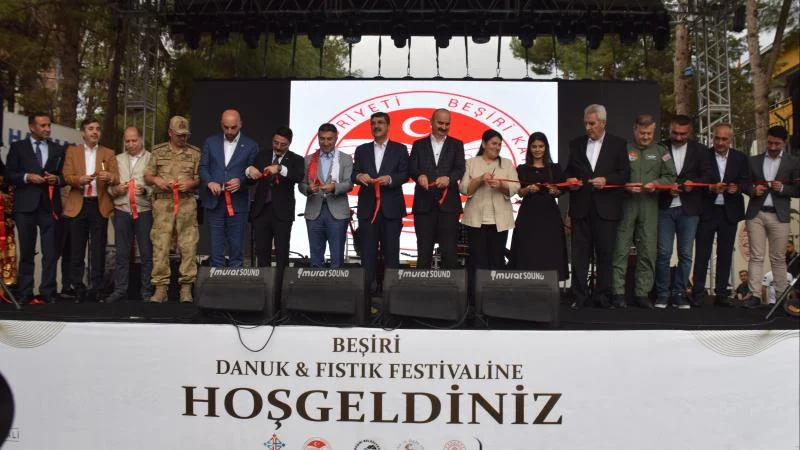 Batman’da “2. Danuk ve Fıstık Festivali” düzenlendi