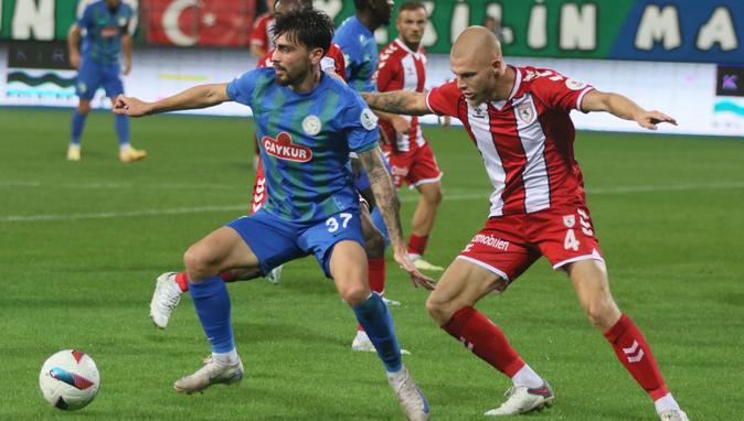 Rize’de kazanan Samsunspor