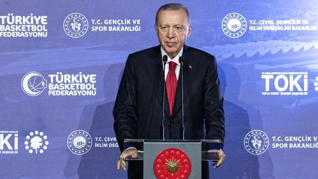 Cumhurbaşkanı Erdoğan: Basketbol Gelişim Merkezi ile sporcularımız burada tarih yazacak