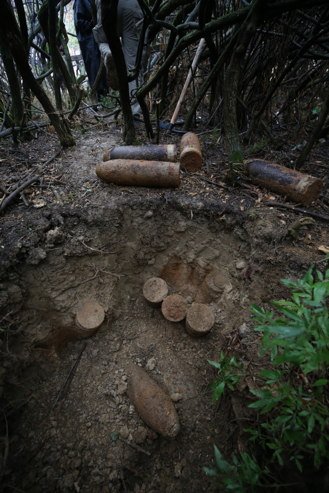 Çanakkale Savaşları’ndan kalma 109 yıllık patlamamış top mermileri bulundu