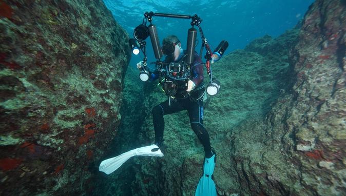 Su altı fotoğrafçıları Akdeniz’in derinliklerini görüntüledi
