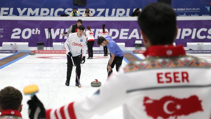 Milli curlingciler madalya hedefliyor