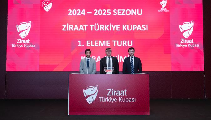 Ziraat Türkiye Kupası’nda 1. tur eşleşmeleri