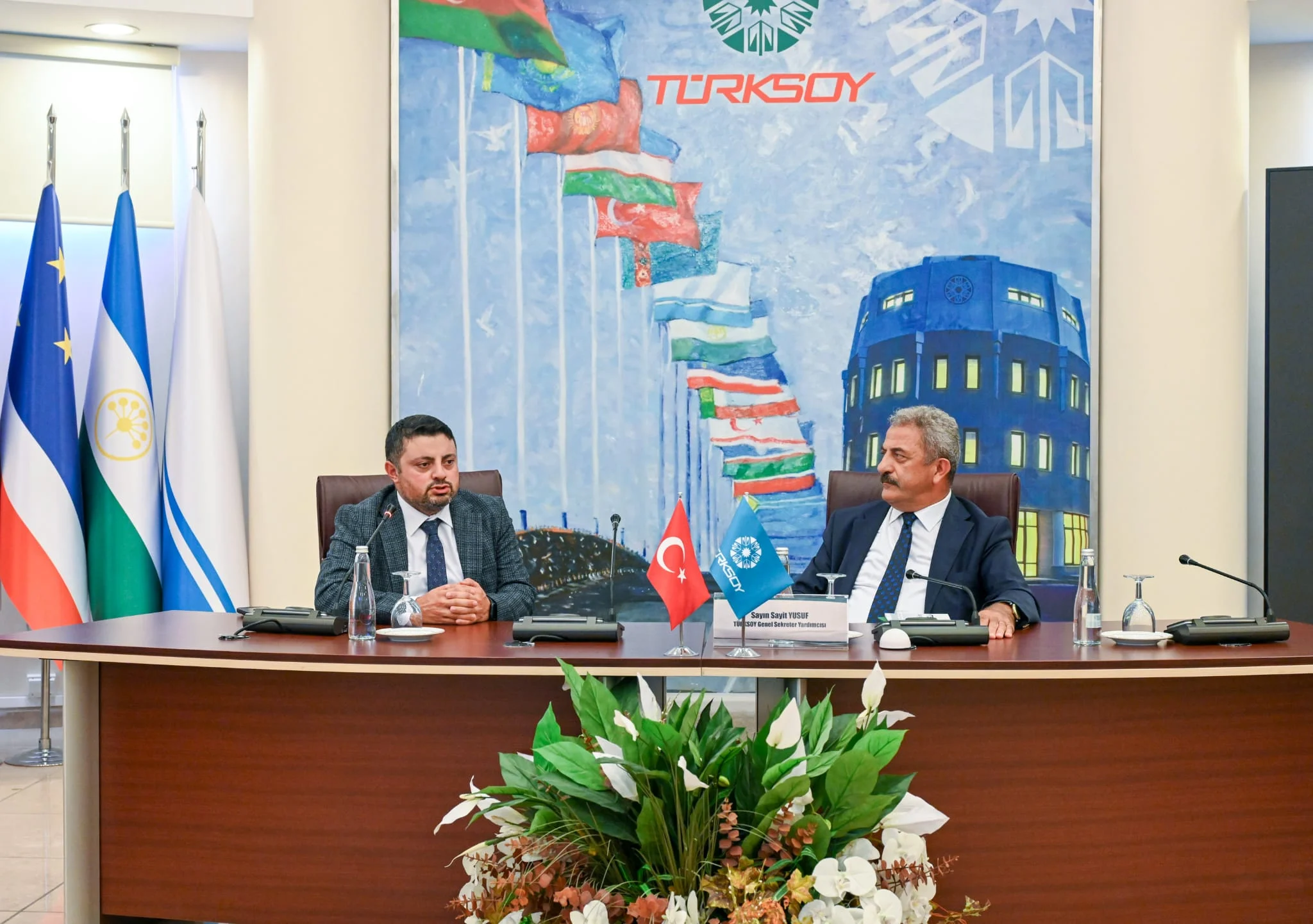 Avrupalı Genç Türkler TÜRKSOY’u ziyaret etti
