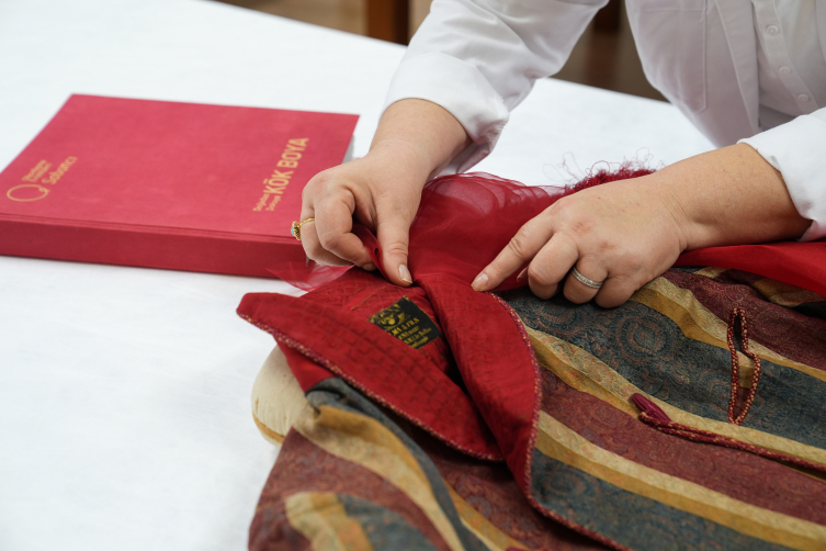 Sultan 2’nci Abdülhamid’e ait olduğu düşünülen robdöşambr restore edildi