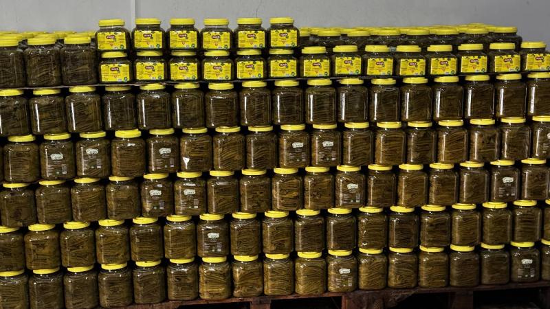 Siirt’te kadın kooperatifinin hazırladığı salamura yapraklar Avustralya’ya gönderilecek