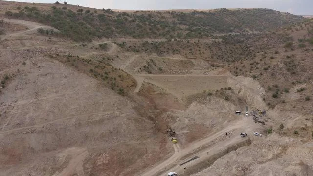 Kırıkkale’de Ulaş Barajı inşası devam ediyor