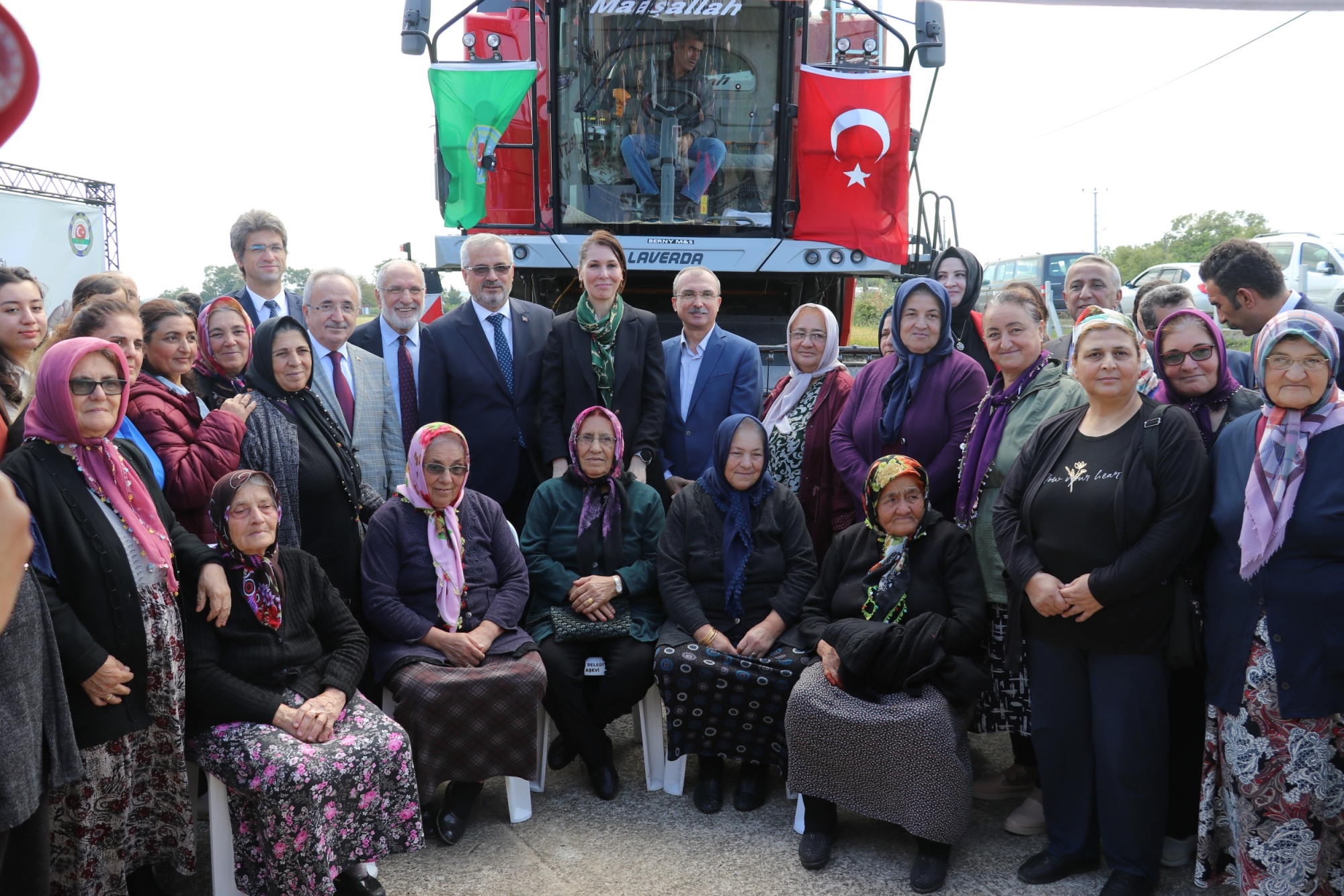Samsun’da Çeltik Hasadı Başladı