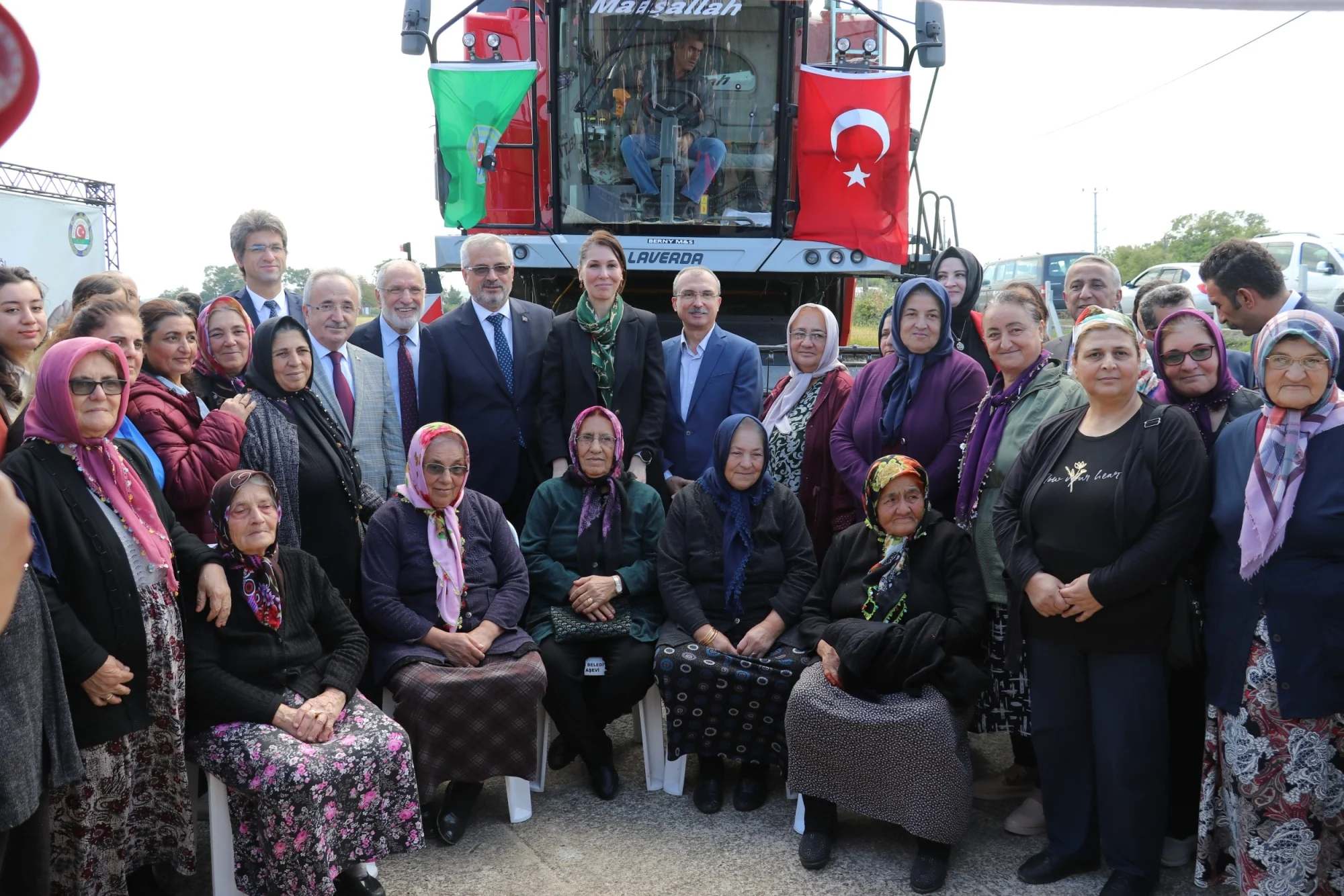 Samsun’da Çeltik Hasadı Başladı