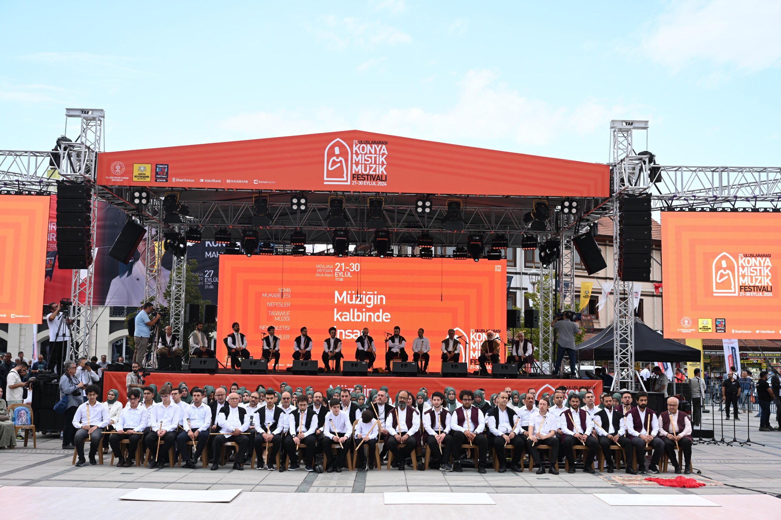 Dünyayı Konya’da Buluşturan 21. Mistik Müzik Festivali Coşkuyla Başladı