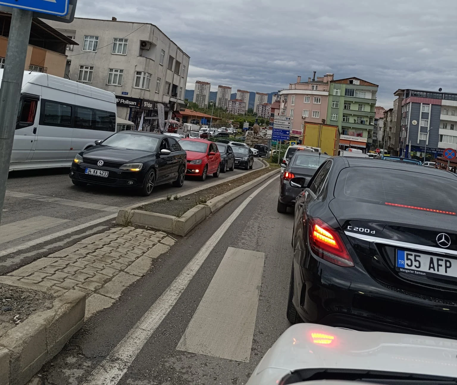 Samsun’da Akıllı Trafik Çıldırtıyor!