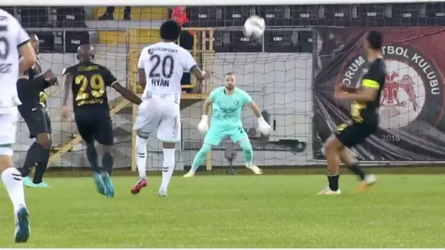 Çorum FK, Kocaelispor’a 2-0 Yenildi