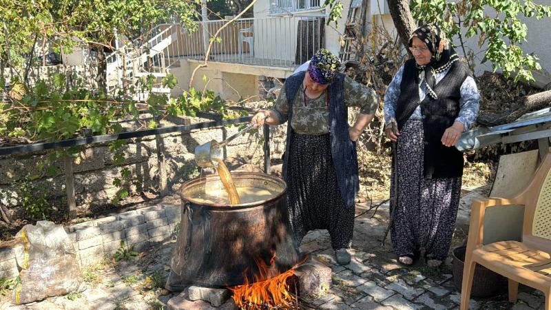 İç Anadolu kadınının pekmez mesaisi başladı