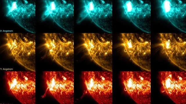NASA Güneş’te bir patlamayı daha görüntüledi