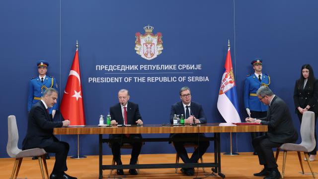 Türkiye ile Sırbistan arasında 11 iş birliği anlaşması imzalandı