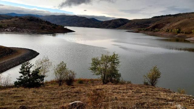 Çankırı’nın içme suyu ihtiyacını karşılayan Güldürcek Barajı’nda sular çekildi