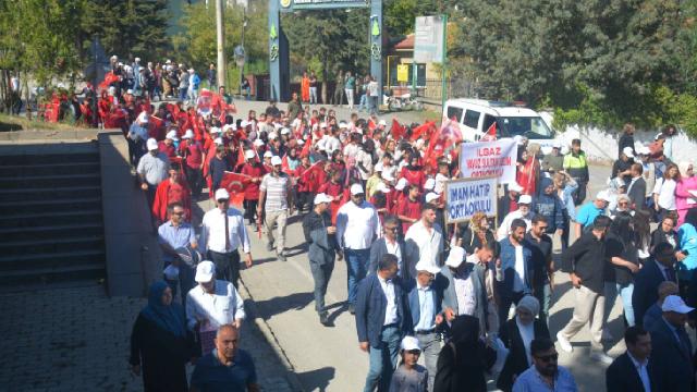 Çankırı’da 15. İstiklal Yolu Yürüyüşü yapıldı