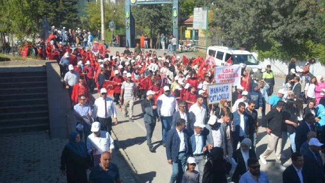 Çankırı’da 15. İstiklal Yolu Yürüyüşü yapıldı