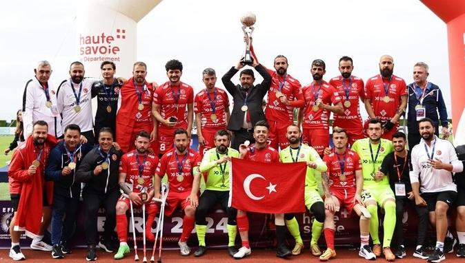 Ampute Futbol Milli Takımı, Balkan şampiyonu