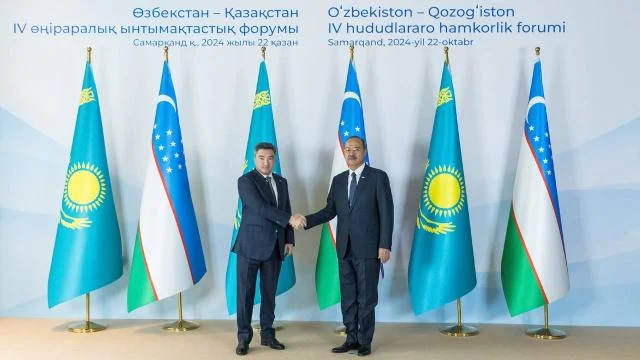 Kazakistan ile Özbekistan bölgelerarası iş birliğini geliştiriyor
