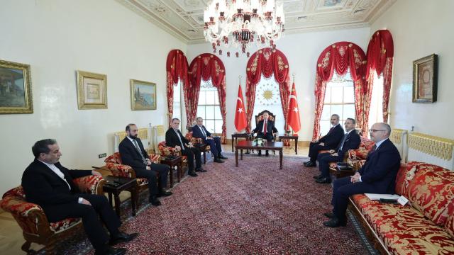 Cumhurbaşkanı Erdoğan’dan Kafkasya gündemli kabul