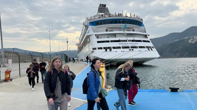Amasra, kruvaziyer turizmde rekor tazeledi