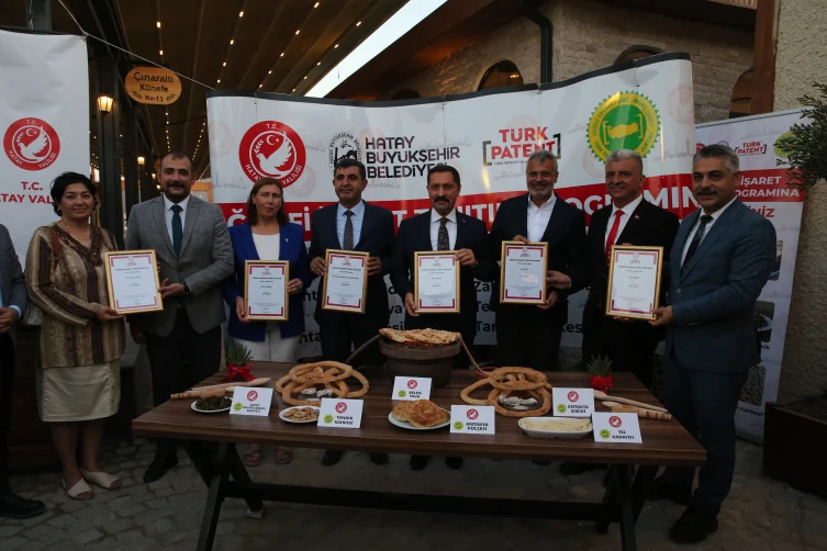 Hatay’da 6 ürüne coğrafi işaret tescil belgesi