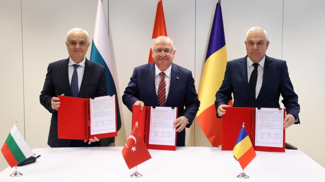 Türkiye, Romanya ve Bulgaristan Niyet Mektubu imzaladı
