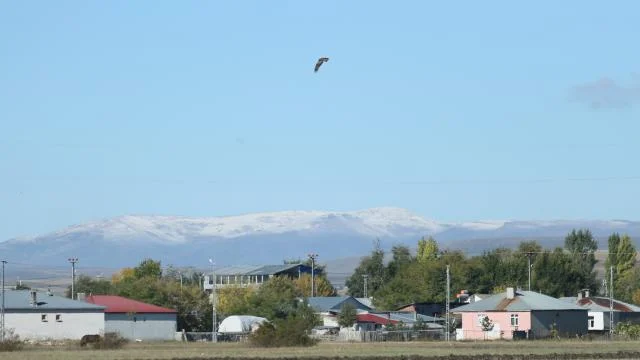 Kars’a kar yağdı
