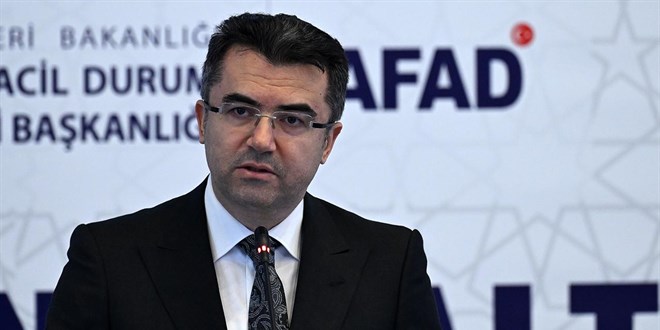AFAD Başkanı Memiş: Bina deprem yönetmeliğinin çalışmalarını tamamladık