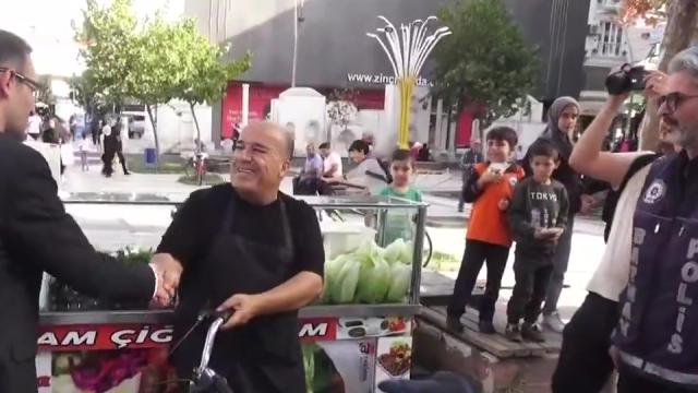 Batmanlı çiğ köfte ustasının bisikleti bulundu