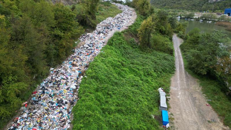 Bartın’da metrelerce uzayan çöp yığınlarıyla ilgili inceleme başlatıldı