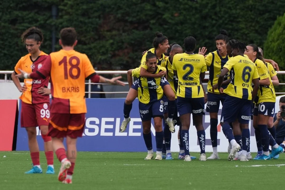 Kadınlar derbisinde kazanan Fenerbahçe
