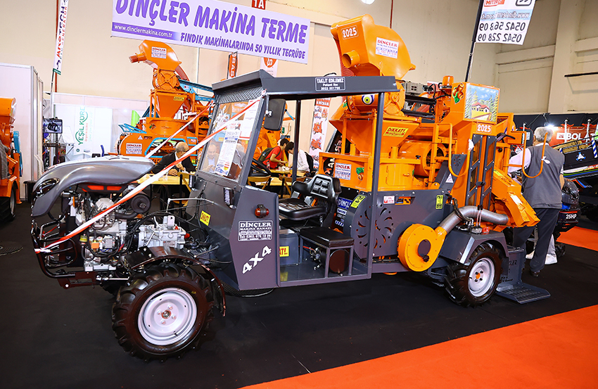 Samsun’da Fındık Toplamada Devrim: Mini Harman Makinesi Üretildi