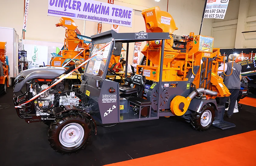 Samsun’da Fındık Toplamada Devrim: Mini Harman Makinesi Üretildi