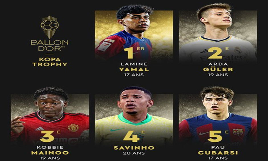 Arda Güler ikinci oldu