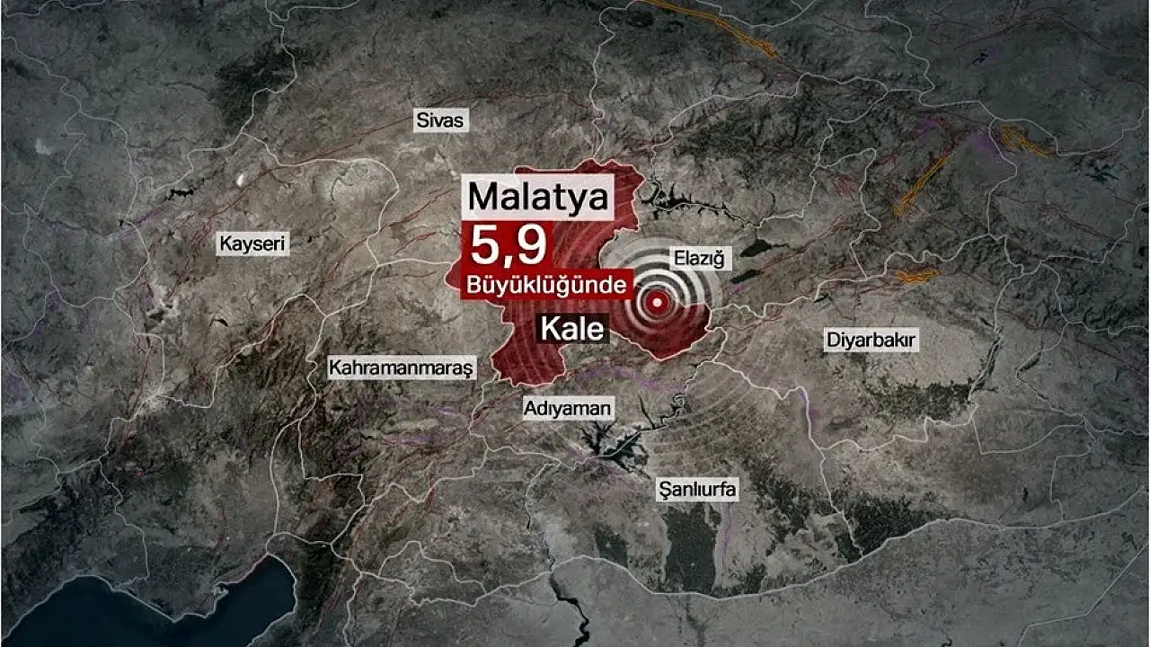 Son dakika… Malatya’da 6 büyüklüğünde deprem! Diyarbakır, Gaziantep, Batman, Elazığ ve çevre illerde hissedildi