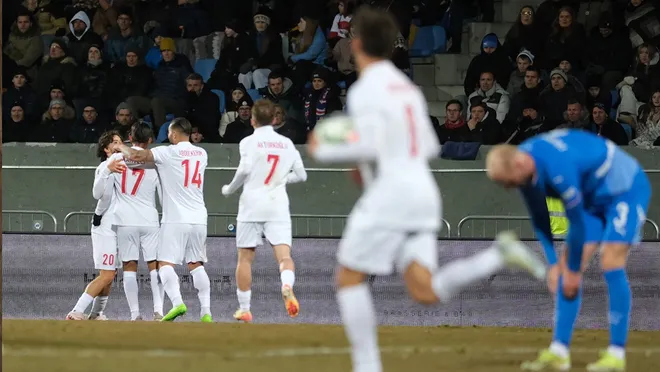 Türkiye İzlanda deplasmanında şov yaptı.. 4 attı