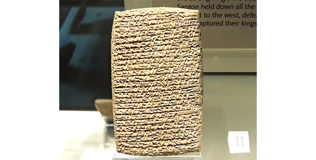 Akadlı Sargon’a Ait Tablet