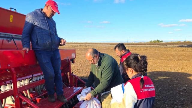 Kırklareli’nde yerli yulaf çeşitleri deneme sahası kuruldu