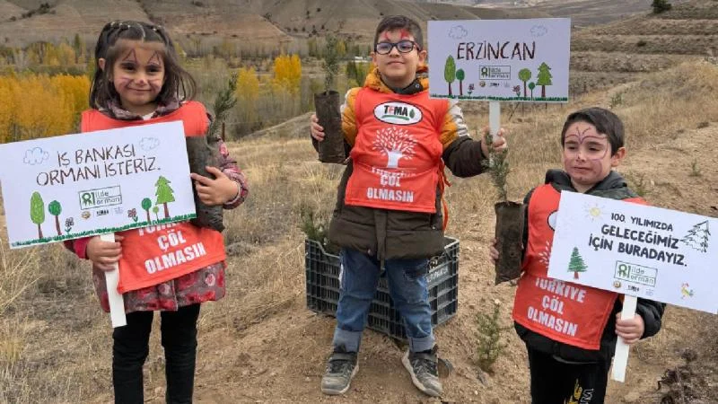 “81 İlde 81 Orman” Projesi Erzincan’da