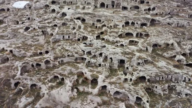 Kapadokya’daki yer altı şehirleri turistlerin ilgi odağı oldu