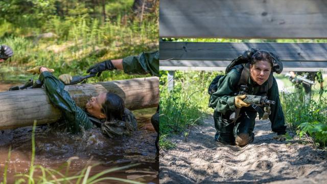 İsveç prensesi, kraliçelik için askeri eğitimde