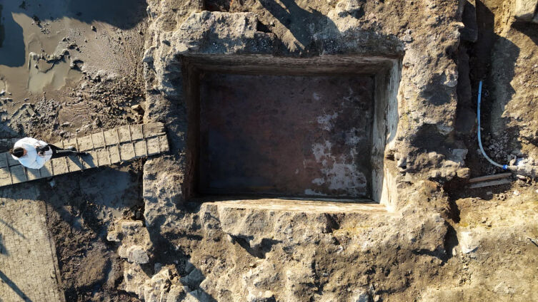 Düzce’deki antik kentte su depolama havuzu gün yüzüne çıkarıldı