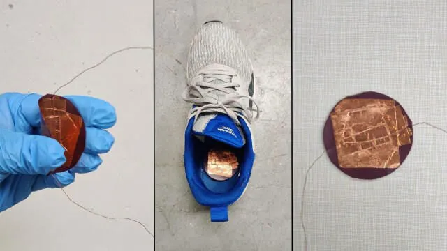 Araştırmacılar her adımda elektrik üretebilen yenilikçi ayakkabı malzemesi geliştirdiler